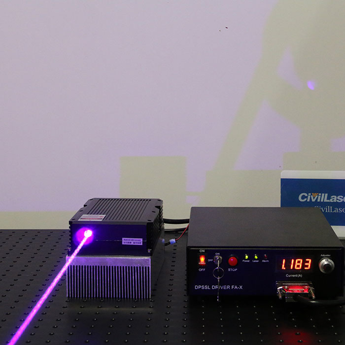 445nm 15W blue high power laser with power supply - Click Image to Close